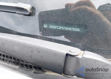 2016 Honda Civic Lx из США, поврежденный, VIN 2HGFC2F57GH570200